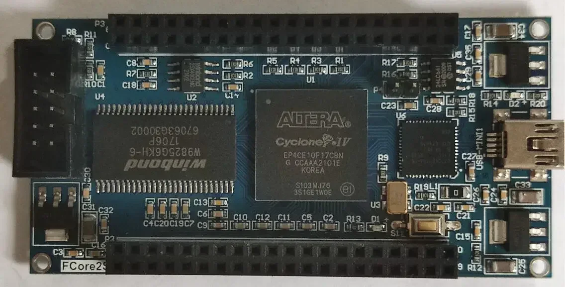 

FPGA core board / development board + USB2.0 + SDRAM CY7C68013A cyclone IV etree