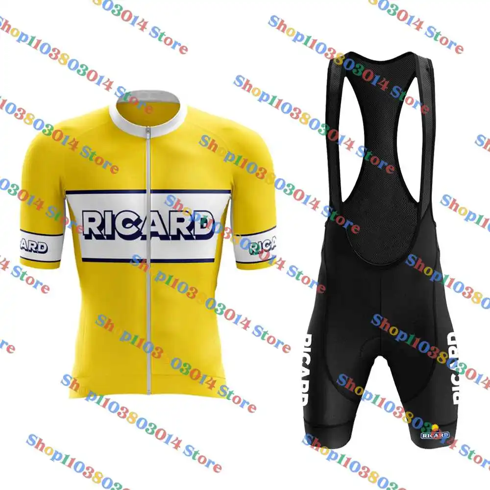 Maillot Cycliste Vintage - Années 70 - Occasion - Sans Marque - Look Rétro
