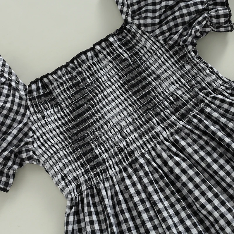 Girls Sleeveless Floral Print Sundress with Bow Detail for Beach Picnic and Playdates