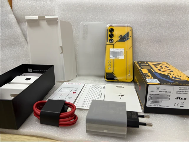 新品未開封 Nubia Neo 3GT グローバル版 12/256 Yellow s-l400.jpg