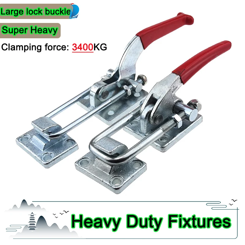 Heavy Duty Quick Fixture Clamping Tool Large Lock Buckle Locking Buckle Box Quick Clamping Device Door Bolt camp