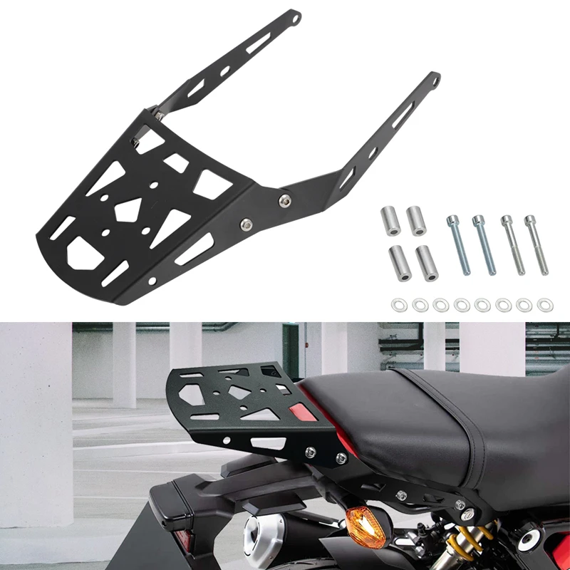 Portaequipajes Moto Portaequipajes Trasero Para Grom 125 MSX125 2022 2023 2024 Para MSX 125 Soporte Acero Para Equipaje Trasero Motocicleta Estante Soporte Para Equipaje En Asiento Trasero