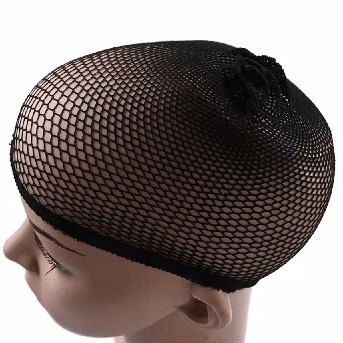 Hair Net Stretch Mesh Dome Woven Hat Wig Net Breathable Mesh Cap For Wig Accessories Breathable and highly elastic wig hair nets
