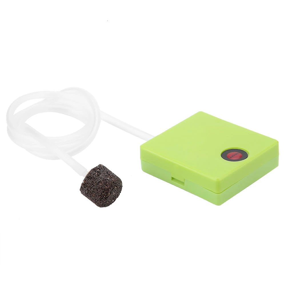 Aquarium Air Pump Fish Tank Oxygen Pump Fish Tank Pump Dry Battery Operated With Air Stone