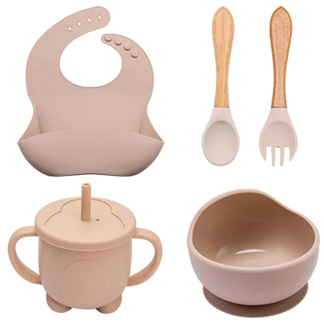 Buy Wholesale China Silicone Baby Silicone Suction Bowl With Wood Silicone  Spoon And Strong Suction & Baby Bowl at USD 2.7