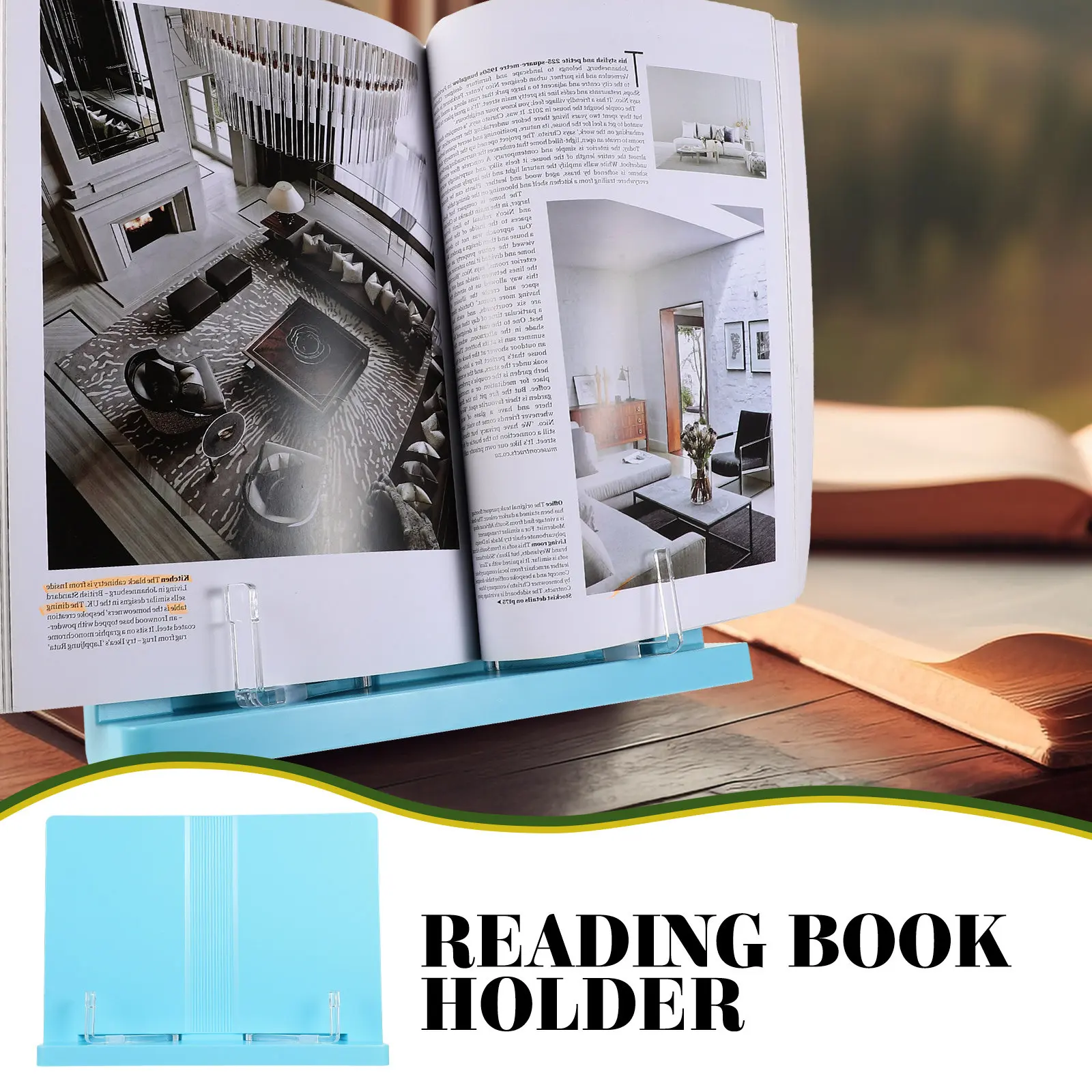 독서용 책꽂이 프리미엄 각도 조절 가능 접이식 휴대용 책꽂이 학생용 사무실 도서관 독서대