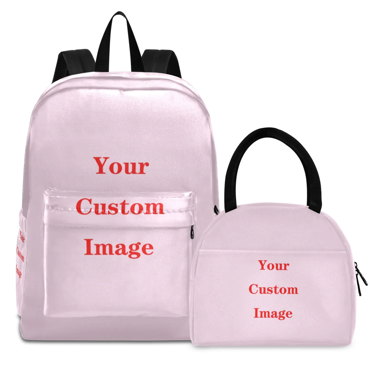 2025 New Children School Bags 2pcs Set Kids Custom pattern Backpack Boys Girls Schoolbag Baby Toddler Bag Mochila Infantil 1