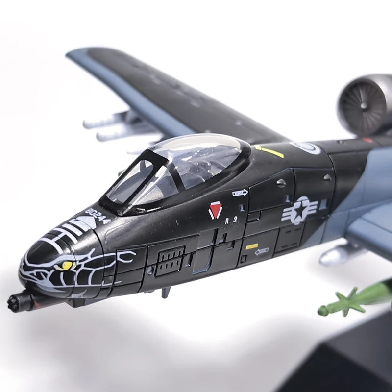 1:72 Modernes DIY-Bausteinmodell zum Zusammenbauen, Su-25 A10 Flugzeugmodelle, gepanzertes Transportfahrzeug, Militärspielzeug als Geschenk – Detail 7