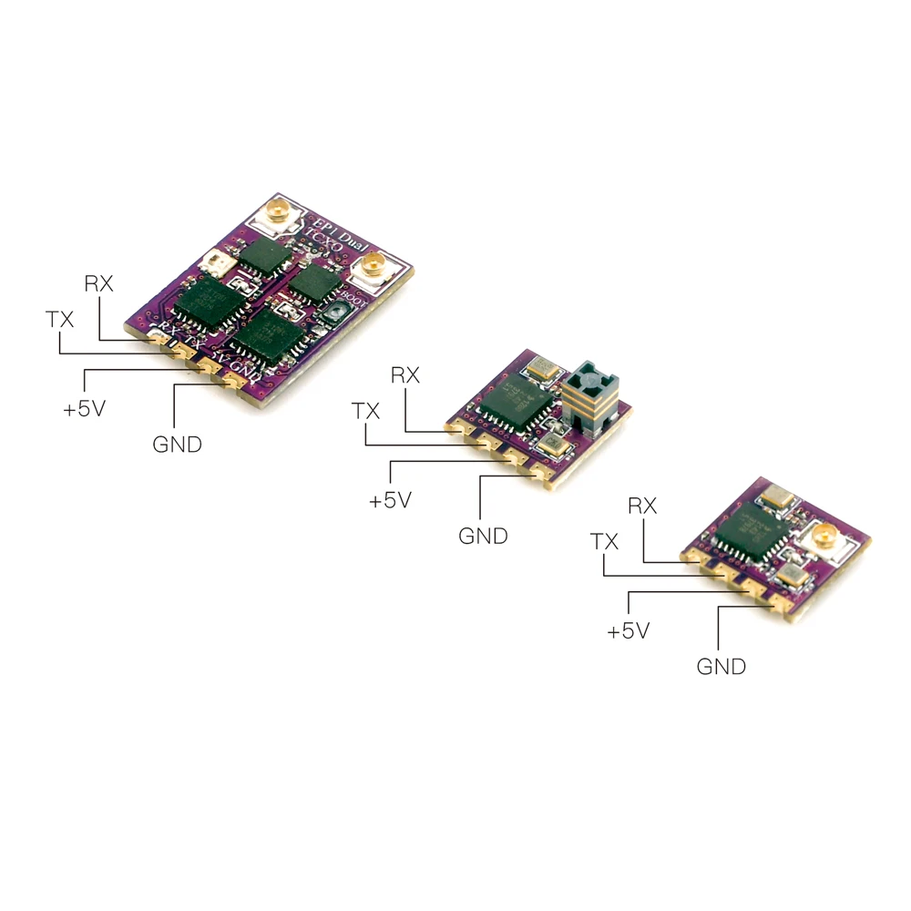HappyModel ExpressLRS ELRS 2.4G RX SX1280 Nano Long Range Receiver PP EP1 EP2 RX EP1 TCXO/EP2 TCXO 10X10mm for RC Airplane 41