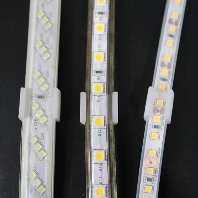 Montage Clips für led streifen Halter Clip 17mm 14mm Breite Für Fix 5050  5630 RGB Flexible LED Streifen licht - AliExpress
