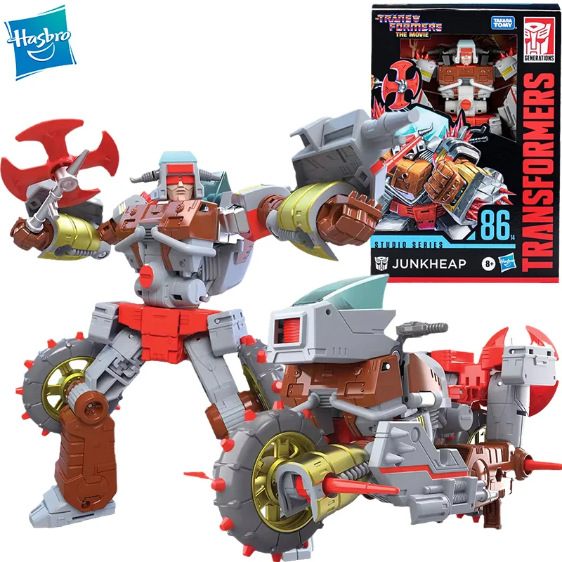 Sac Transformers The Movie Studio Series 86-14 Voyager Junkheap Action Figure Robot Modello Anime Giocattoli Da Collezione Regalo