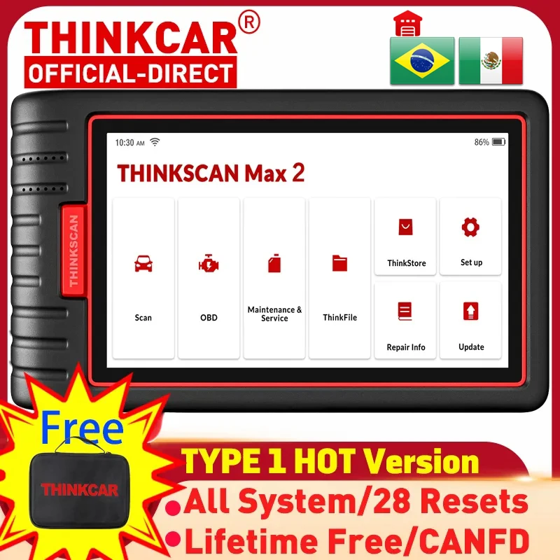 ThinkCar-THINKSCAN-MAX-2-obd2-code-reader-scanner-Full-System-with-VIN ...