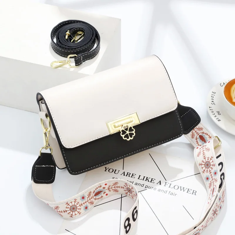 

New Fashionable Women‘s Bag | Versatile Summer Square Trendy Single Shoulder with Flap Design Ladies Crossbody Bag