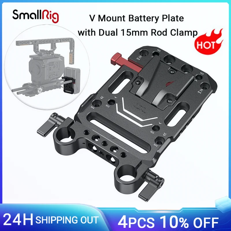 SmallRig V Mount Battery Plate VLock Mount Battery Plate with Dual