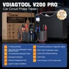 Vdiagtole-جهاز اختبار طاقة للسيارات ،  ، 12 فولت ، 24 فولت ، V200 برو ، كهربي