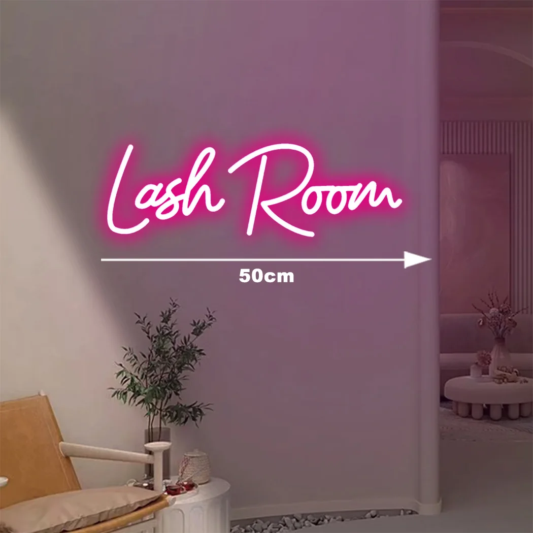 Nails Room Neon Light Sign Beauty Room Wall Art Salon Decoration LED Neon Sign Lashes Bedroom Hair Tattoo Open Led Lights