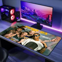 Band P-Piso 21 LOS MUCHACHOS S Mousepad Keyboard Mats Office Large Mouse Mat Computer Game Big Anti-slip Rubber PC Mice Mat 1