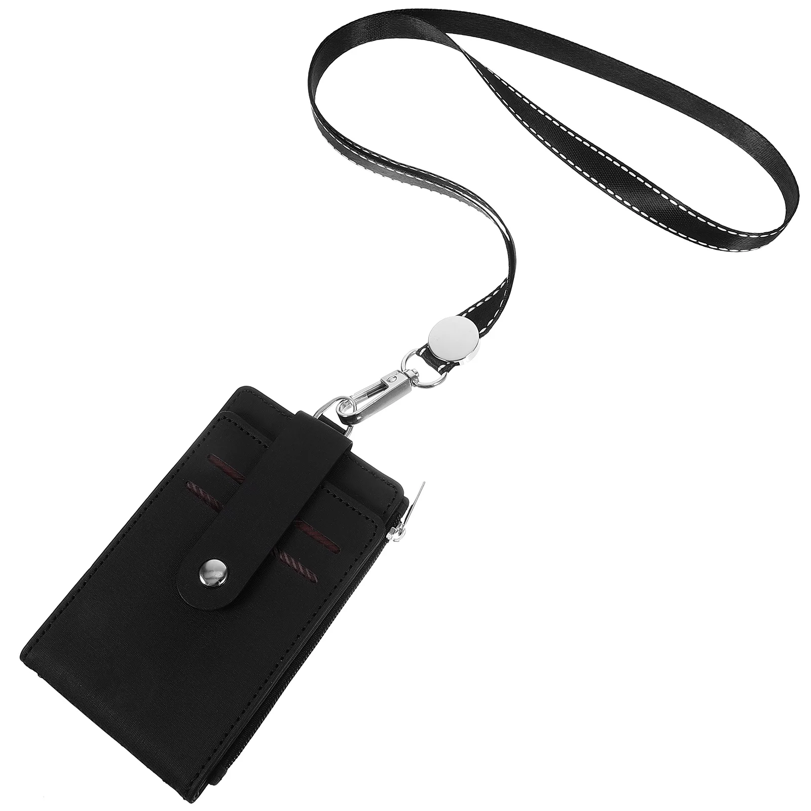 

School Cards Keeper Transportation Cards Cover Anti-Scratch Card Protector For Student Tactical MOLLE ID Card Holder Hook Loop