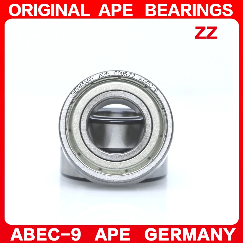 Vue rapprochée des roulements à billes RC 6005 6006 2RS ZZ, idéaux pour pièces RC haute performance