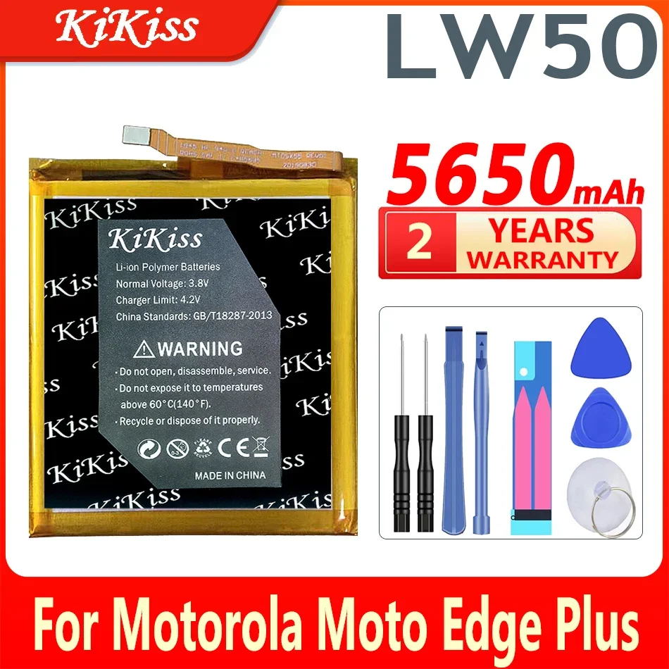 

5650mAh KiKiss Powerful Battery LW50 For Motorola Moto Edge Plus / Edge+ / Edge + / EdgePlus