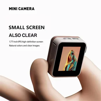 Nuova Fotocamera Digitale CCD Tascabile 2026 HD Retrò Mini Portatile con Portachiavi per Viaggi e Regali