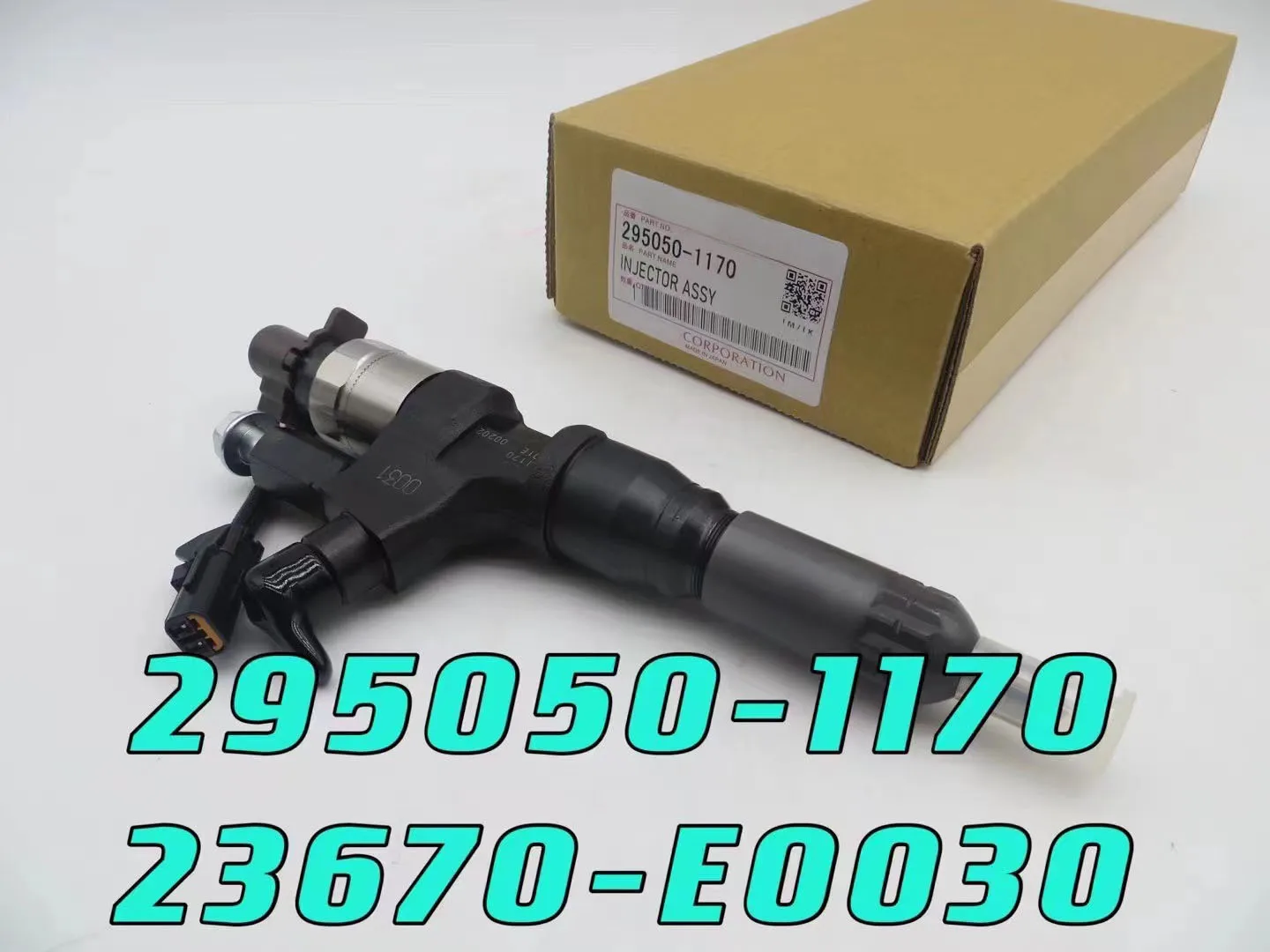 

Genuine Diesel Common Rail Fuel Injector 295050-1170, 095000-6750, 095000-6751, 095000-6752, 095000-6754, 23670-E0030