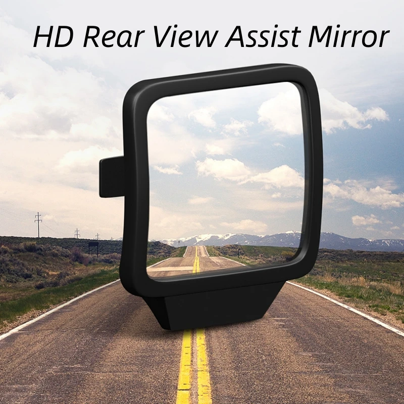 Car Multi-angle Exterior Mirror Rear View Parking Line Auxiliary Mirror New Driver Safety Auxiliary Rear Seat Mirror 1pc