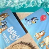 Cartoon B-Blueys Big Microfiber Beach Towels Quick Dry Towel Sand Beach Towels Pool Towel for Travel Swim Pool Yoga 4