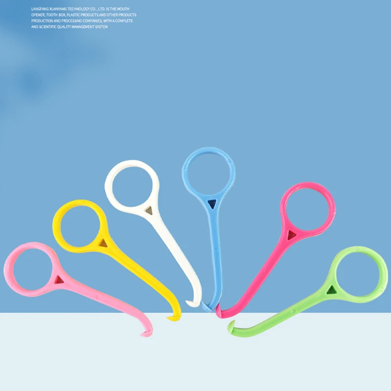 

10PCS Plastic Portable Orthodontic Braces Extractor Hook Dental Removal Tool Removable Braces Clear Aligner Oral Care