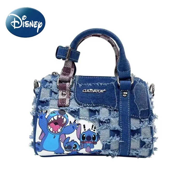 Disney Women's Shoulder Bag for Girl Stitch Handbag Cartoon High Quality Cross Bag Fashion Birthday Gift for Girlfriend
