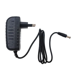 Universal DC 12V Power Adapter - Efficient Switching Charger - 12V (Black)