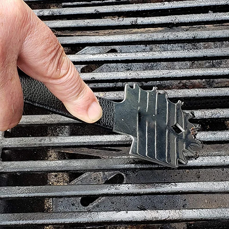 Bbq Stainless Steel Cleaner Grill Scraper Grill Mesh Scraper Cleaner Mesh Stainless Steel