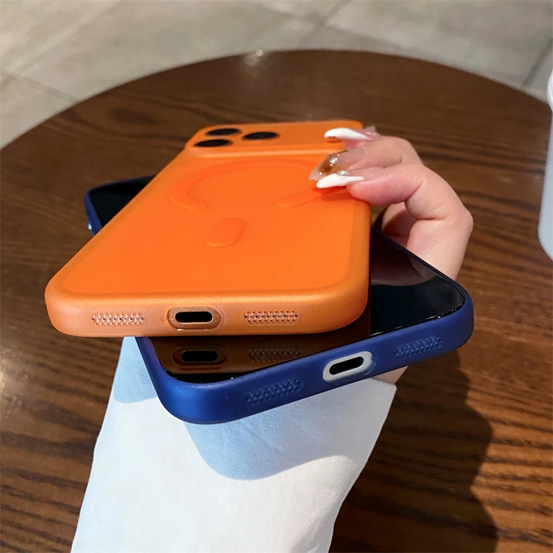 Ultra Thin Matte Clear TPU Wireless Charging Case - Soft Silicone Cover
