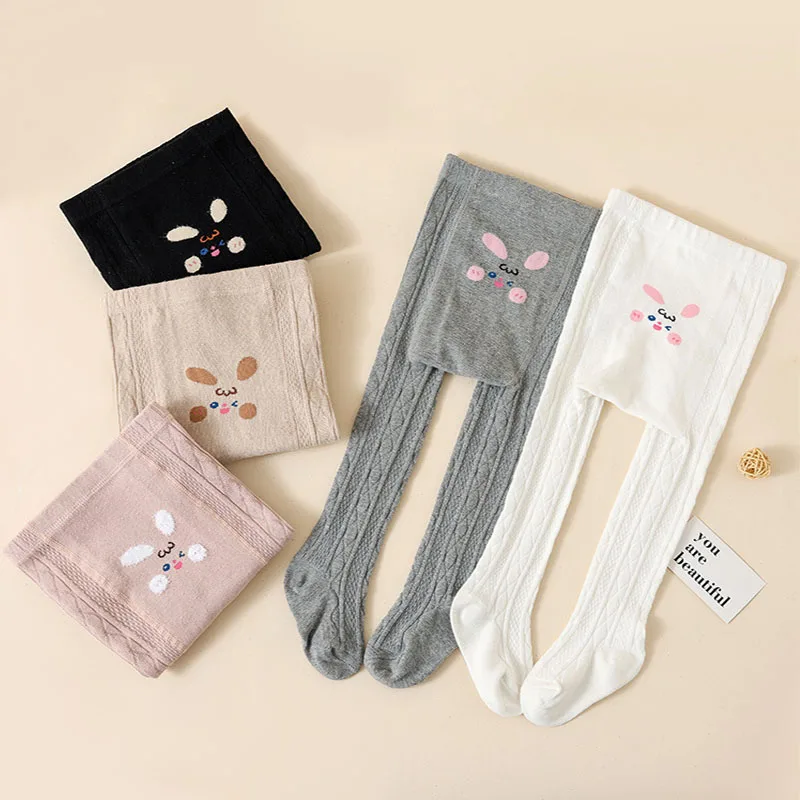 

Spring Autumn Children Tights For Girls Cartoon Newborn Baby Stockings Soft Cotton Kids Pantyhose Infant Toddler Big PP Pants