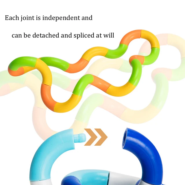 Twisted Ring Magic Figet Magic Trick Rope Creative DIY Winding Leisure Education Stress Relief for Kid Xmas Toy Random Send 4