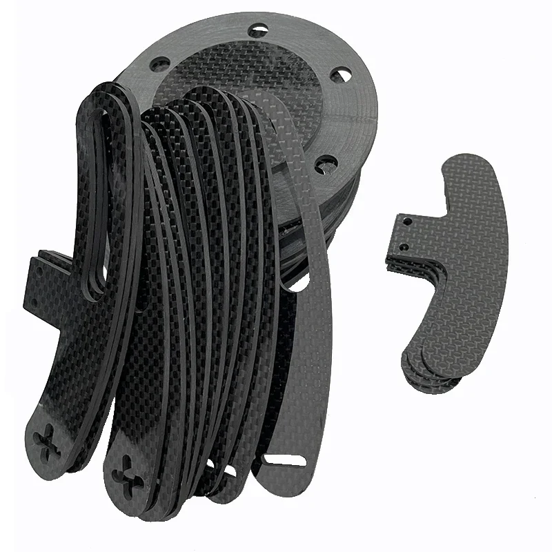 

Custom CNC Machined Plain Glossy Carbon Fiber Parts