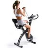 Exercise Bike Folding Magnetic Upright Stationary Bike with Pulse Sensor LCD Monitor Indoor Cycling Bike Stationary Bike 1