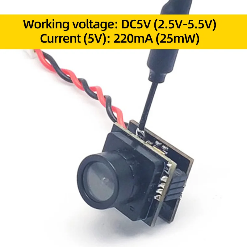 รูปสินค้า เครื่องส่งสัญญาณ FPV ความละเอียดสูง 600TVL สำหรับโดรน
