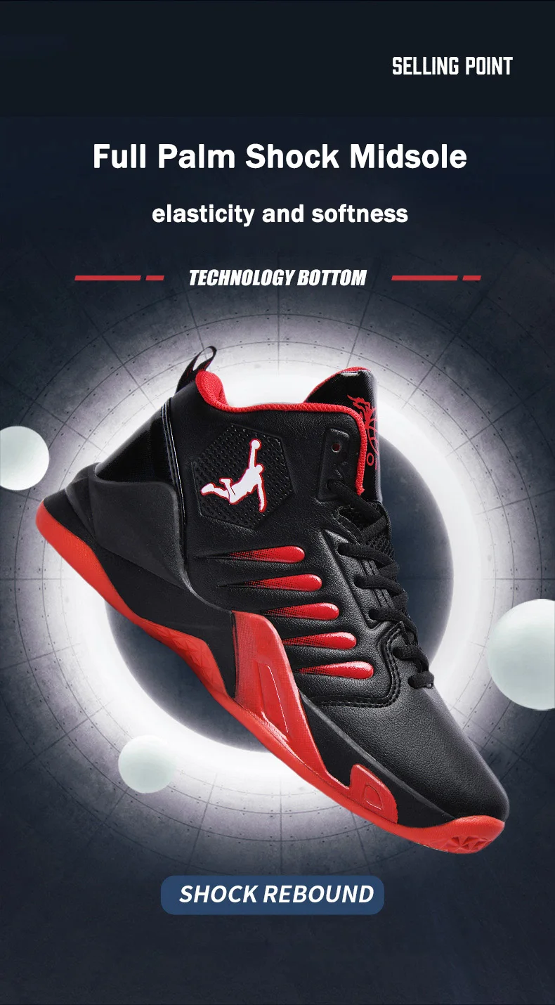 Mid Cut PU Leather Comfortable Men Sneakers