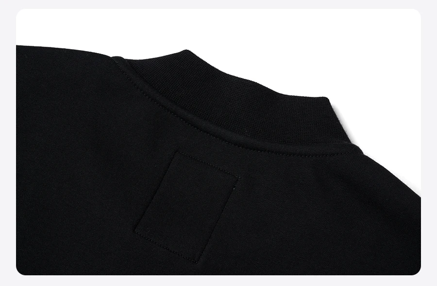 Oversize Antistatic Fleece Liner Jacket - Mens Warm Baseball Bomber Coat