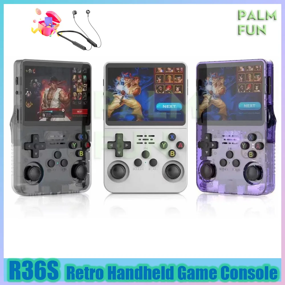 R36S-Console-de-videogame-port-til-retro-sistema-Linux-3-5-tela-IPS ...