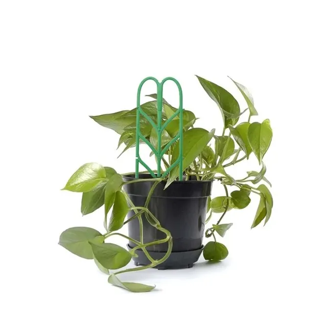 3 Dcs Zöld Műanyag Keret A Mászó Növényekhez Szőlőmászó Növényi Tartó Beltéri Virágnövény Zárójel - Image 4
