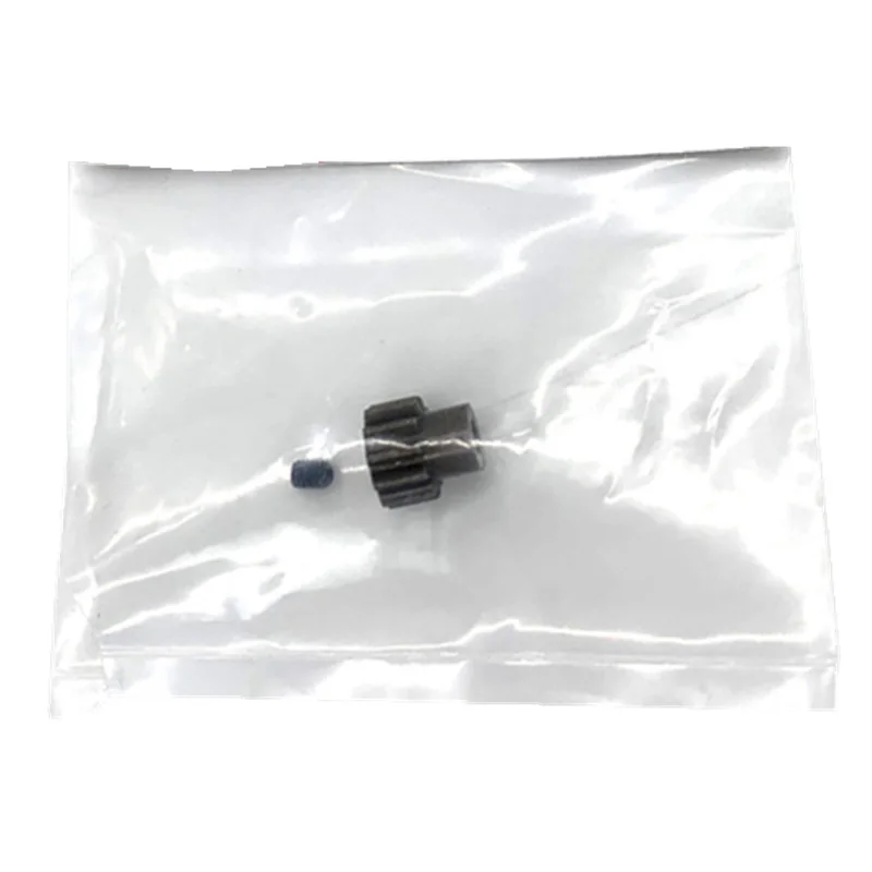 Pignon moteur métal 32P 11T pour TRAXXAS Rustler 4X4 TRX-4 TRX-6, sur fond noir