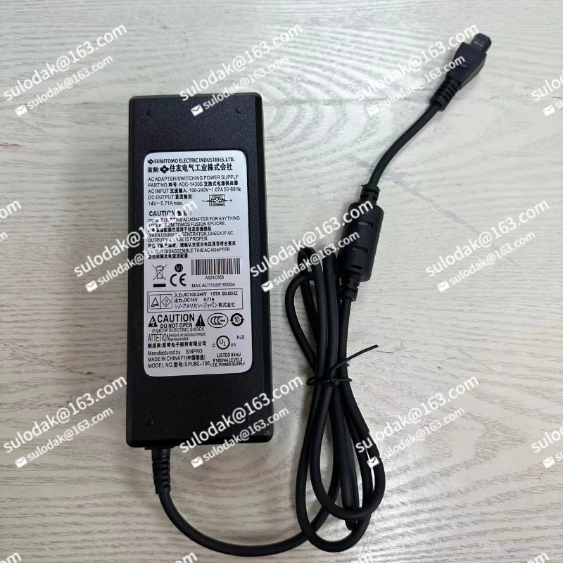 Optical fiber fusion splicer TYPE-81C T600 T-600C T600S+ T-400S+ charger adapter one year warranty