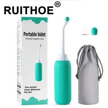 500ml แบบพกพา Bidet สเปรย์มือถือ Bidet สําหรับหญิงตั้งครรภ์เด็กทําความสะอาดน้ําเครื่องซักผ้าขวดอาบน้ําเด็ก MOM ขวด 1