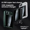 100000mAh Magnetic Wireless Power Bank Fast Charger For Magsafe Portable Auxiliary Battery Pack For iphone Huawei Samsung 2025 3