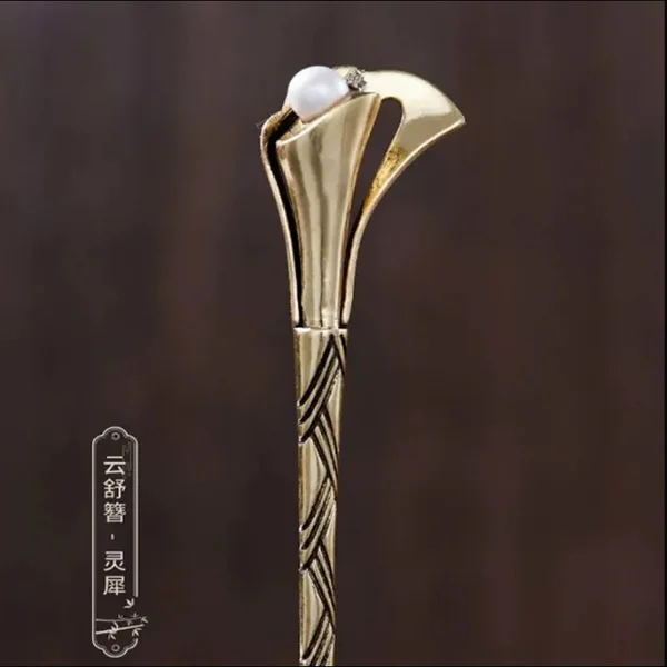 헤어핀을 생각해보세요. 레트로 중국식 머리 장식, 한복 장 헤어핀 및 게임 주변의 헤어 액세서리들.