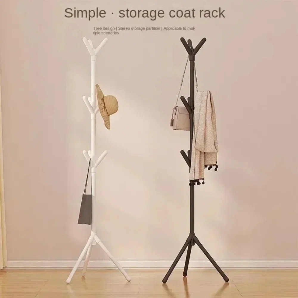 Clothes Coat Rack Stand Tree Branch Shape Multi Hook Mobile and Convenient Coat Rack For Home Living Room Dormitory Storage clothes rack