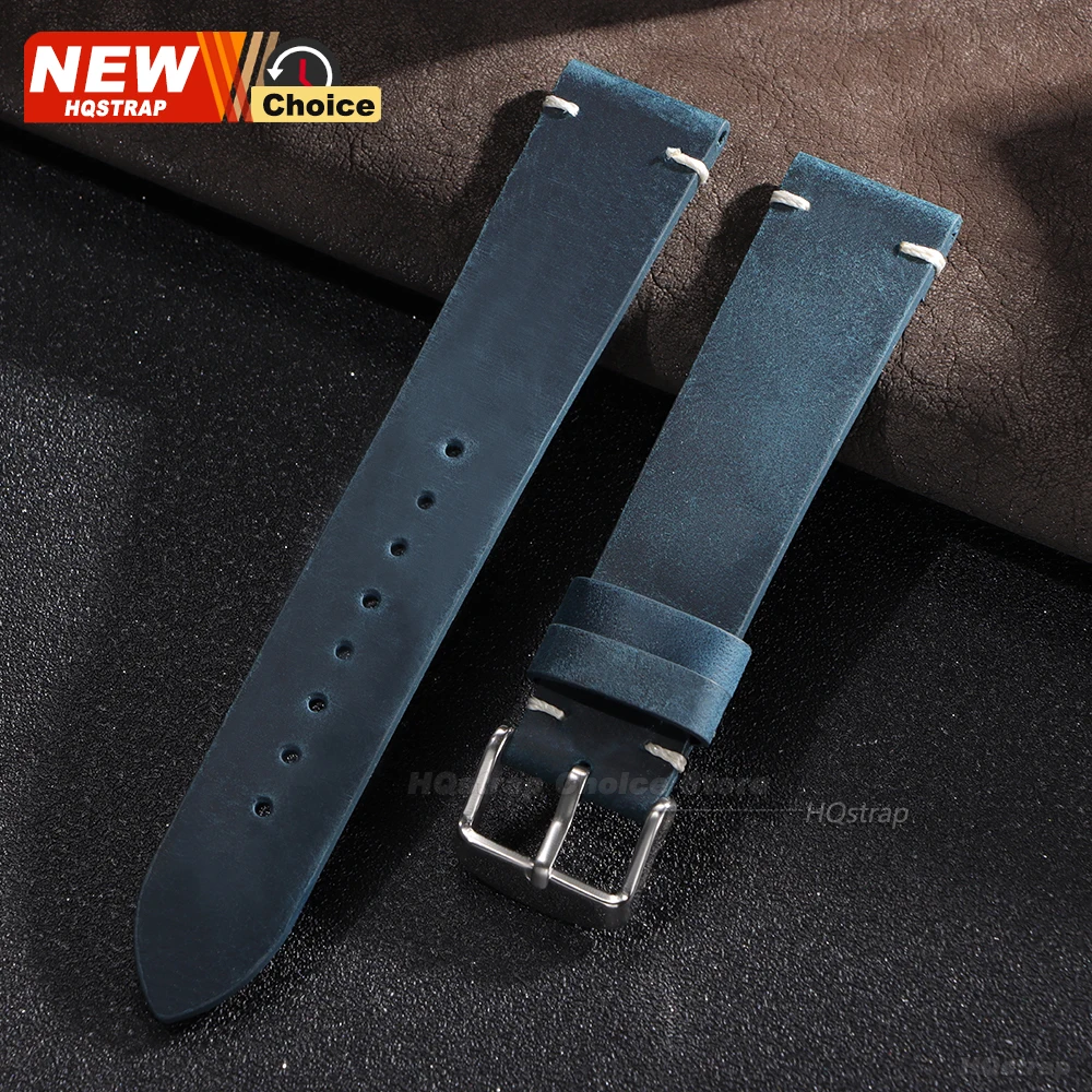 Vintage Leather Oil Wax Band Wristband Replacement Bracelet