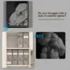 Bed Sheet Organizers and Storage 6 Pack - Foldable Sheet Organizer for Linen Bedding Storage Box for organization, Sheets Set 6